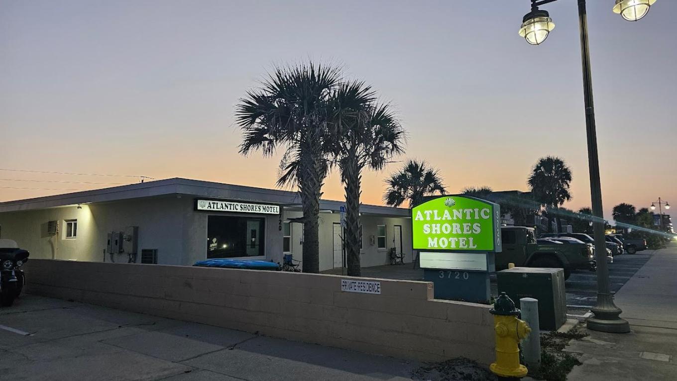Atlantic Shores Motel Daytona Beach Shores Bagian luar foto